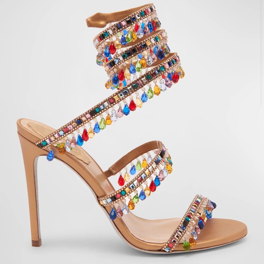 Rene Caovilla Chandelier Heels size 39